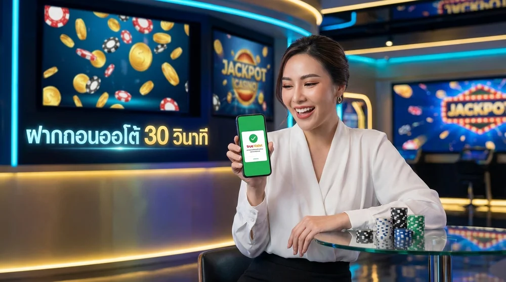 ระบบฝากถอนออโต้ สล็อต khao555 True Wallet ธนาคารทุกแห่ง